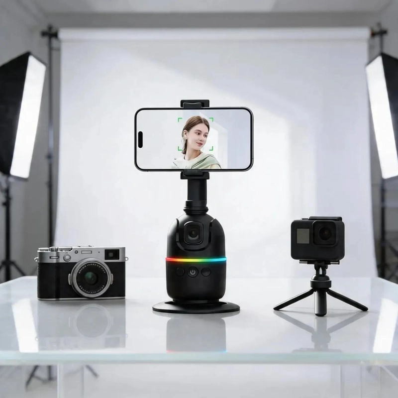 GENÉRICO TRIPODE PARA CAMARA Y CELULAR CON SEGUIMIENTO FACIAL