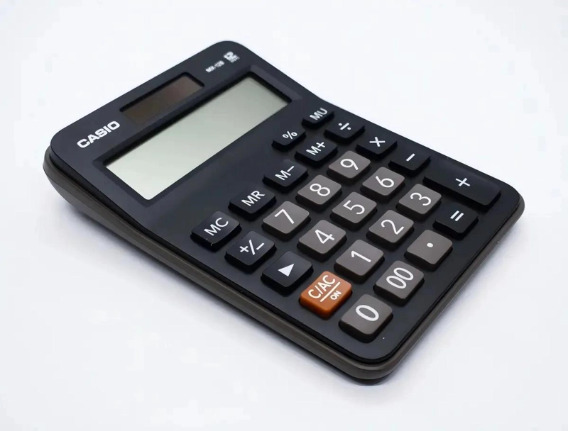 CALCULADORA DE ESCRITORIO 12 DIGITOS COLOR NEGRO - 4