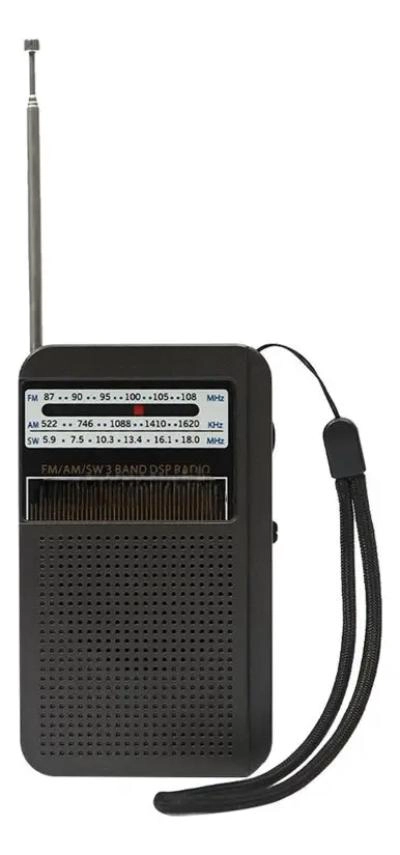 RADIO PORTATIL DE BOLSILLO AM/FM CON ANTENA - 1