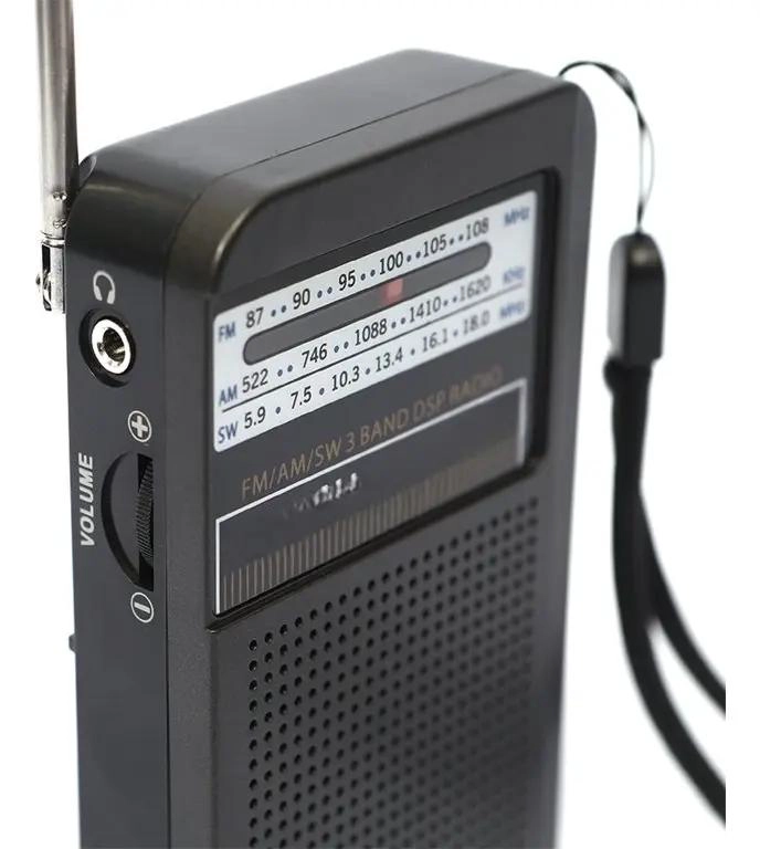 RADIO PORTATIL DE BOLSILLO AM/FM CON ANTENA - 2