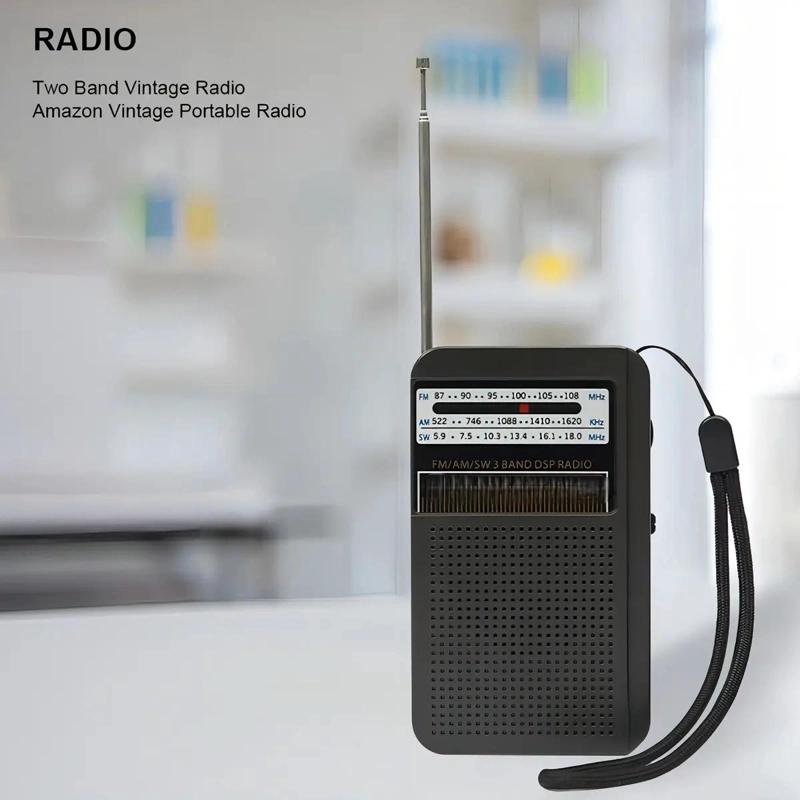 RADIO PORTATIL DE BOLSILLO AM/FM CON ANTENA - 5