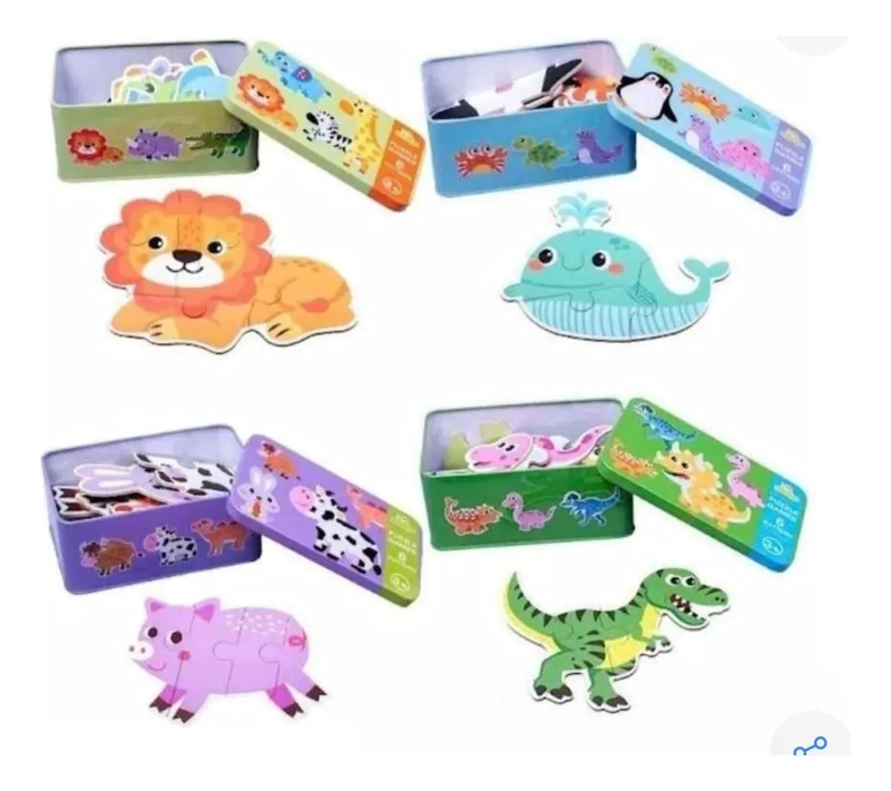 ROMPECABEZAS DE MADERA DIDACTICO PARA NIÑOS - 2