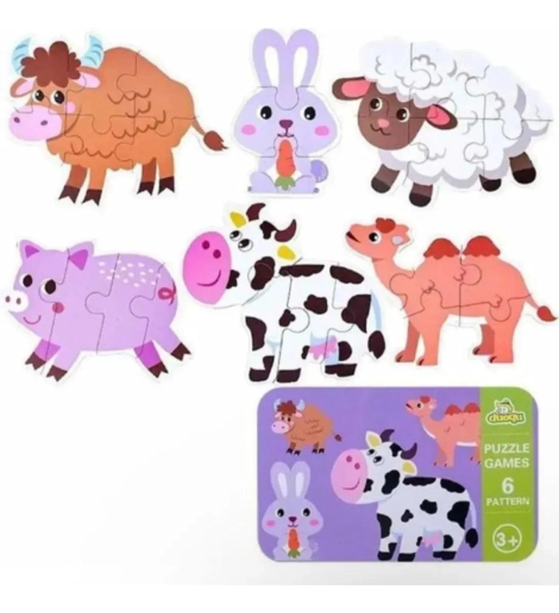 ROMPECABEZAS DE MADERA DIDACTICO PARA NIÑOS - 3