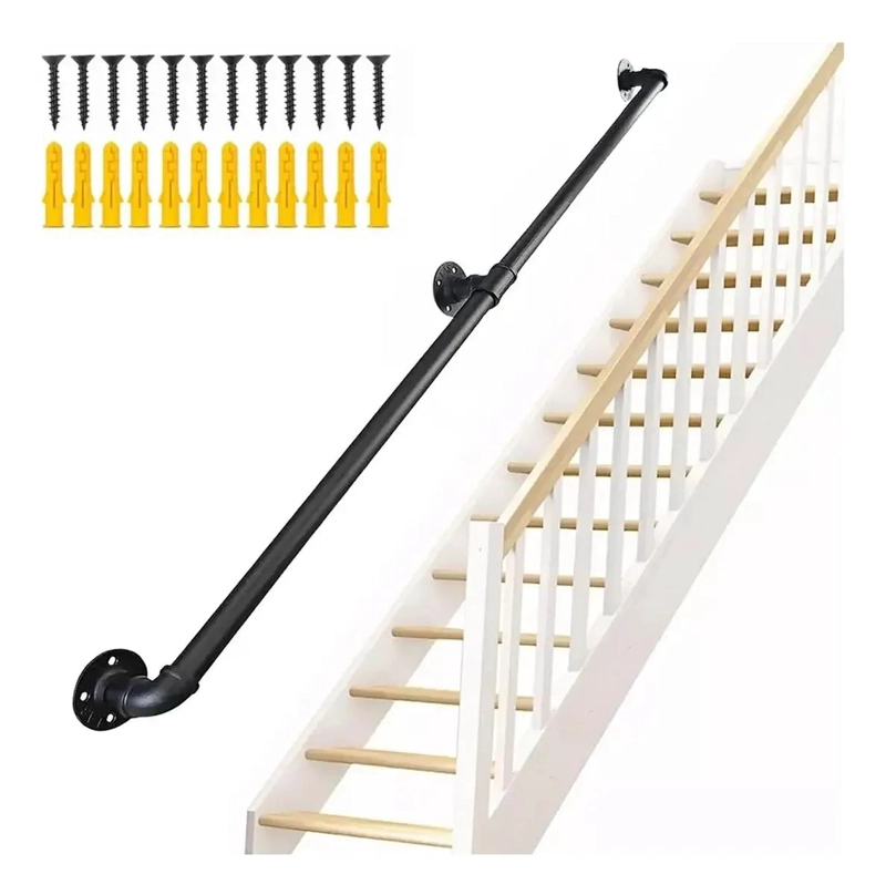 BARANDAL DE PASAMANOS TUBULAR PARA ESCALERAS 1,5 M - 1