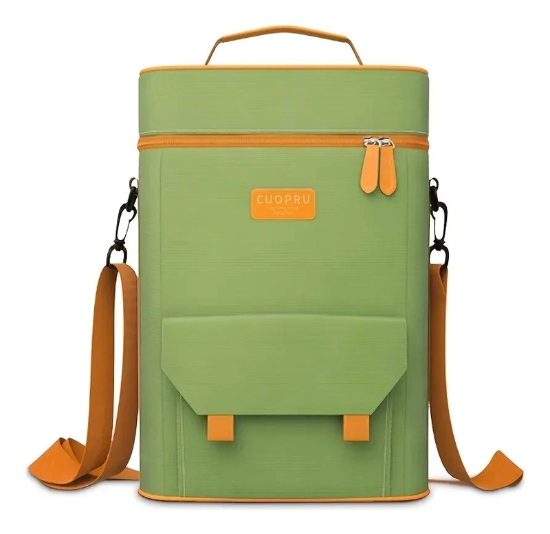 BOLSO MATERO ORGANIZADOR PARA TERMO, MATE Y LATA DE TE - 1