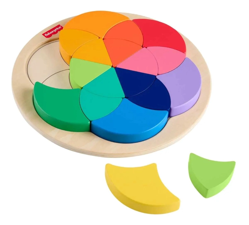 ROMPECABEZAS DE MADERA COLORIDO PARA NIÑOS - 2