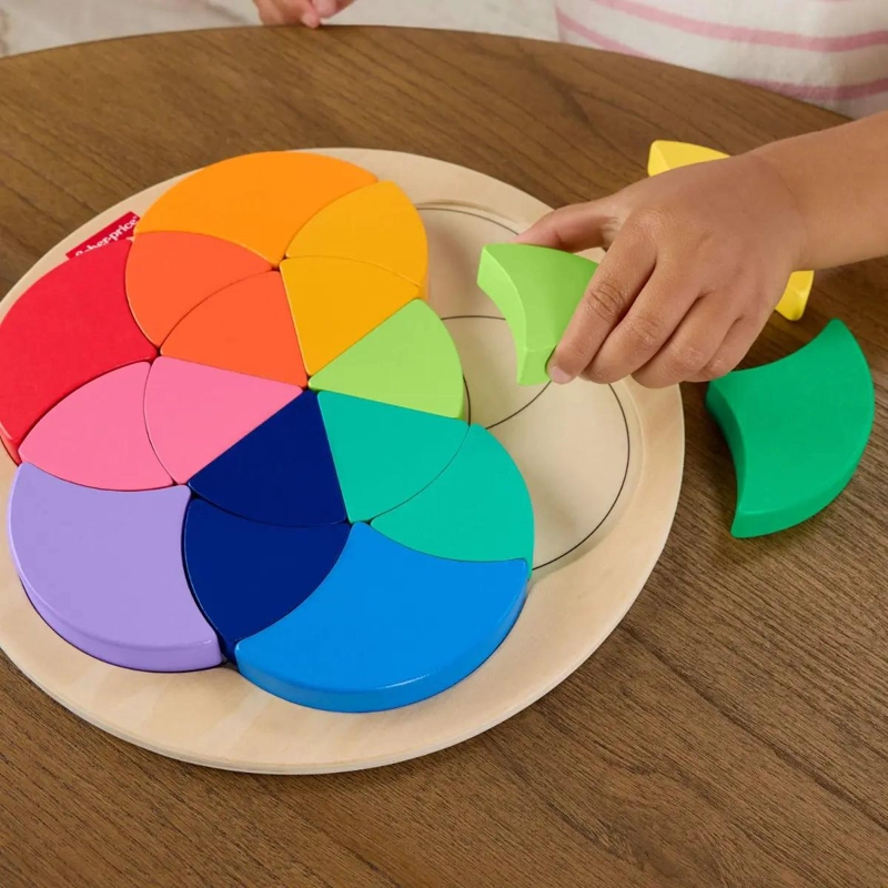 ROMPECABEZAS DE MADERA COLORIDO PARA NIÑOS - 4