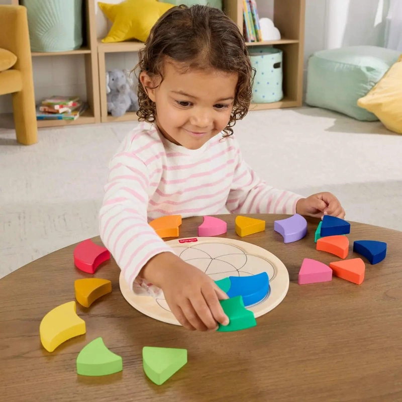 ROMPECABEZAS DE MADERA COLORIDO PARA NIÑOS - 5