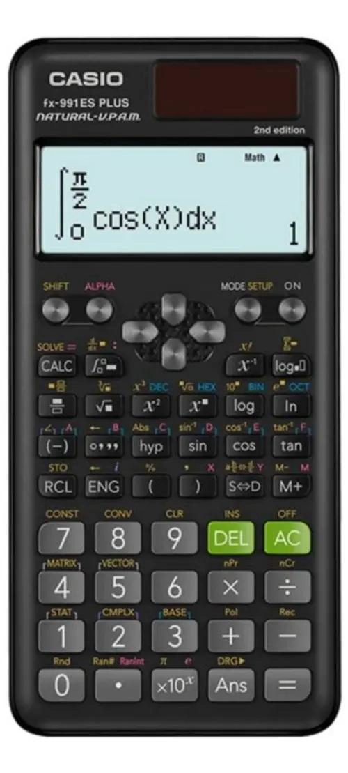 CALCULADORA CIENTIFICA CON FUNCIONES AVANZADAS Y PANTALLA - 2