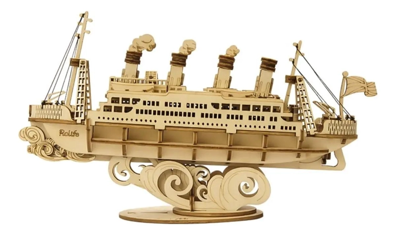 PUZZLE 3D DE MADERA CRUCERO CRUISE SHIP - 1