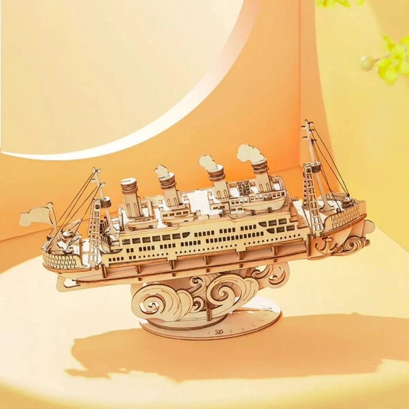 PUZZLE 3D DE MADERA CRUCERO CRUISE SHIP - 2
