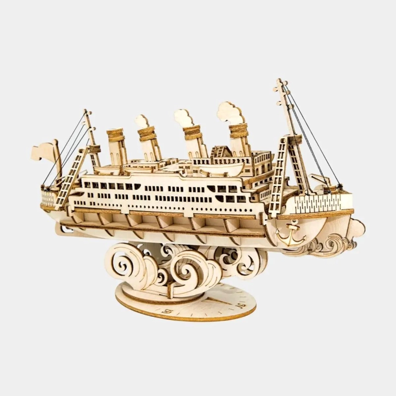 PUZZLE 3D DE MADERA CRUCERO CRUISE SHIP - 5