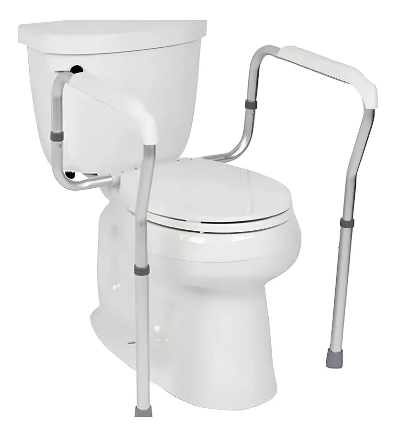 BARRA DE APOYO PARA INODORO Y BAÑO - 1