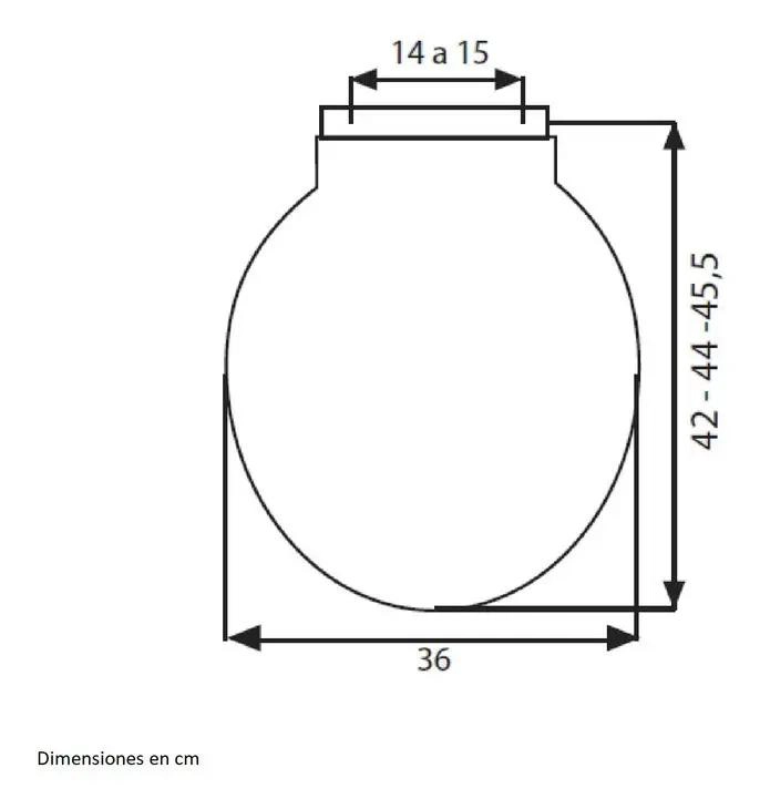 ASIENTO REDONDO UNIVERSAL DE PLASTICO CELESTE - 2