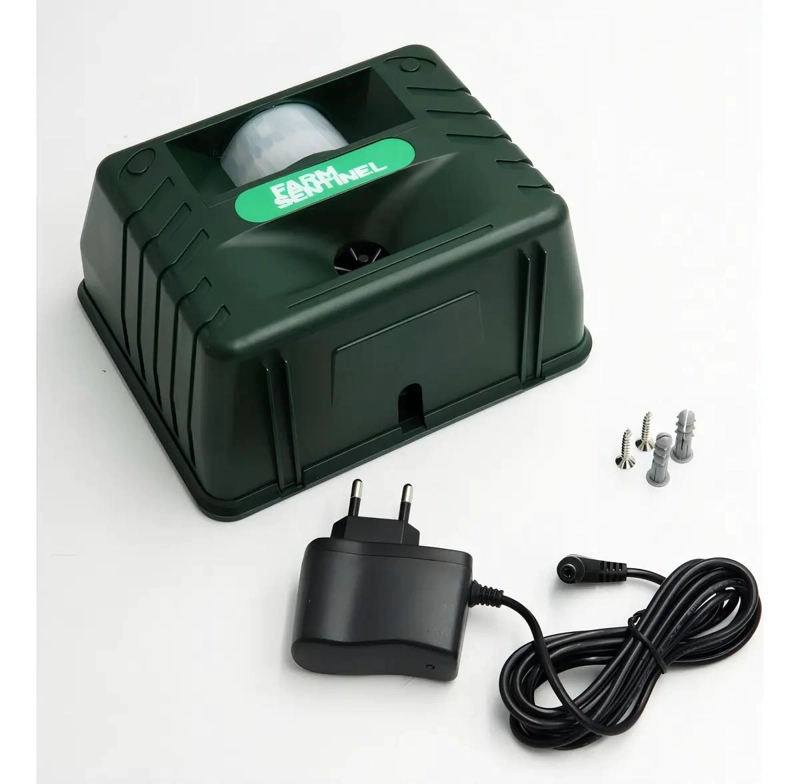 AHUYENTADOR ULTRASONICO PARA REPELER ANIMALES Y PLAGAS - 4