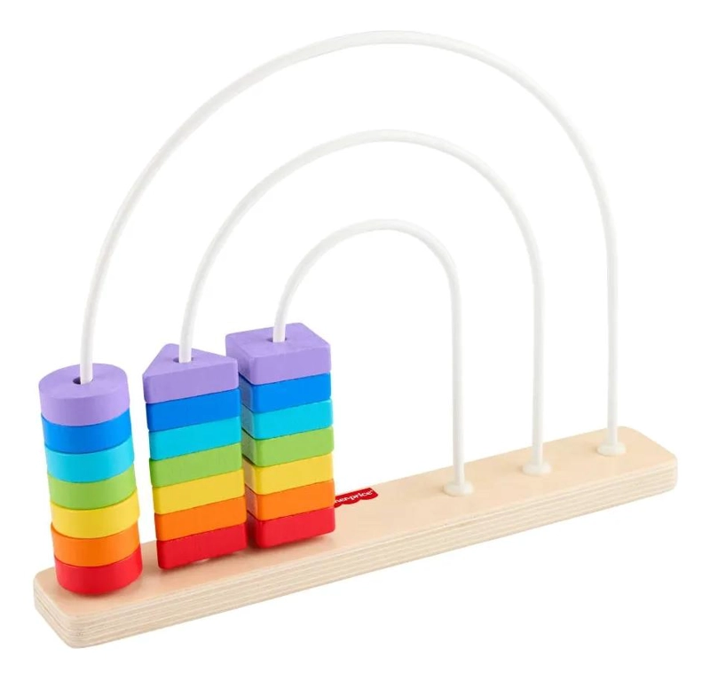 JUGUETE DE MADERA PARA BEBE S CONTANDO COLORES - 3