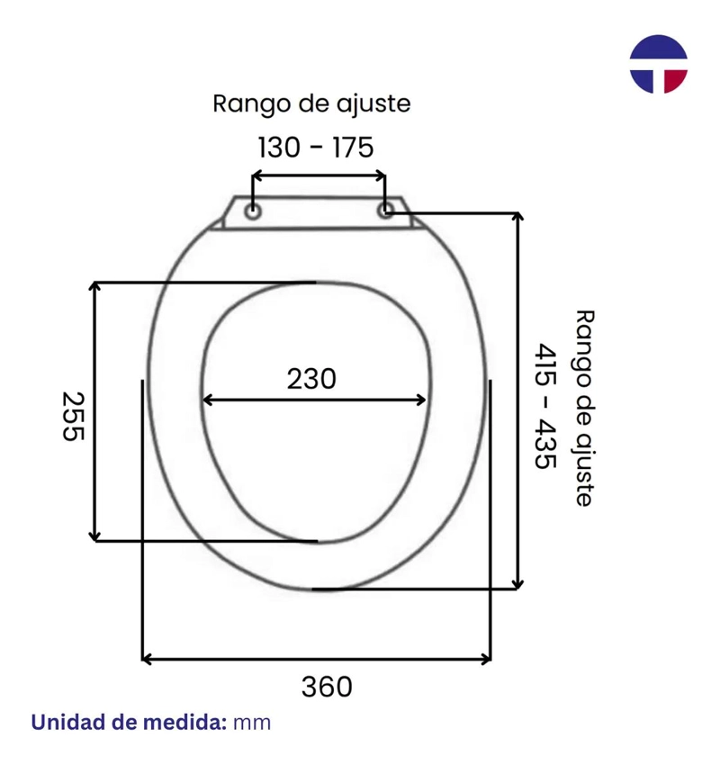 ASIENTO Y TAPA DE CIERRE LENTO PARA WC BLANCO - 4