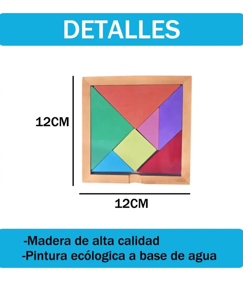 PACK 10 JUGUETES DIDACTICOS DE MADERA MONTESSORI - 4