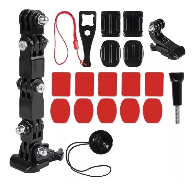 KIT SOPORTE UNIVERSAL PARA CASCO FRONTAL - 1