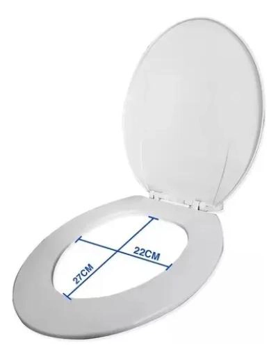 TAPA DE BAÑO UNIVERSAL REDONDA DE PLASTICO - 4