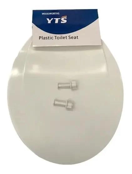 TAPA DE BAÑO UNIVERSAL REDONDA DE PLASTICO - 5