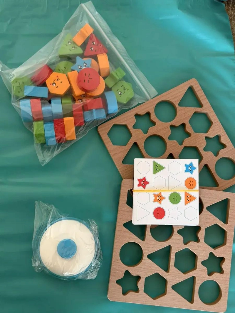 JUEGO DIDACTICO SENSORIAL DE MADERA PARA COORDINACION - 3