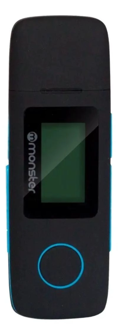 REPRODUCTOR MP3 16GB CON RADIO FM Y GRABADOR DE VOZ AZUL - 5