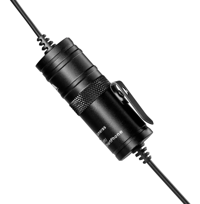 MICROFONO CONDENSADOR OMNIDIRECCIONAL COLOR NEGRO - 3