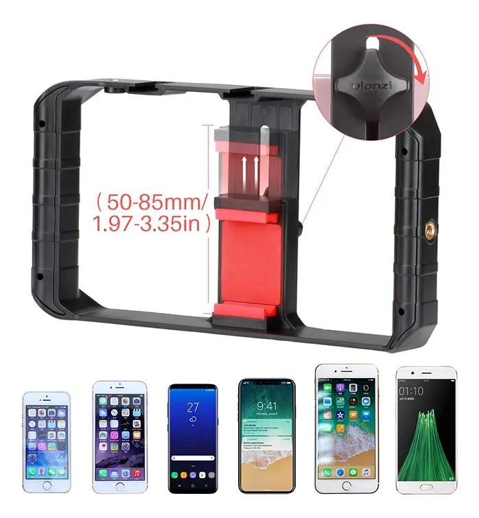 ESTABILIZADOR PARA CELULAR CON TRIPODE Y MICROFONO - 3