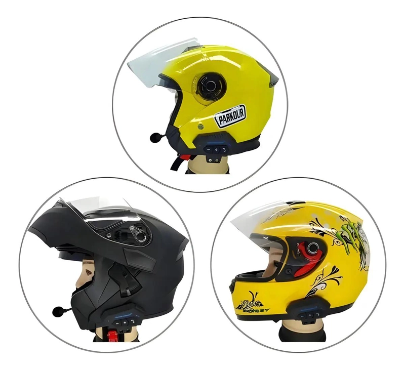 INTERCOMUNICADOR BLUETOOTH PARA CASCO DE MOTO MANOS LIBES - 4