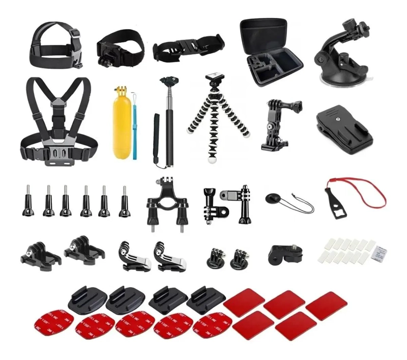 KIT UNIVERSAL 46 PIEZAS PARA CAMARA DE ACCION - 2
