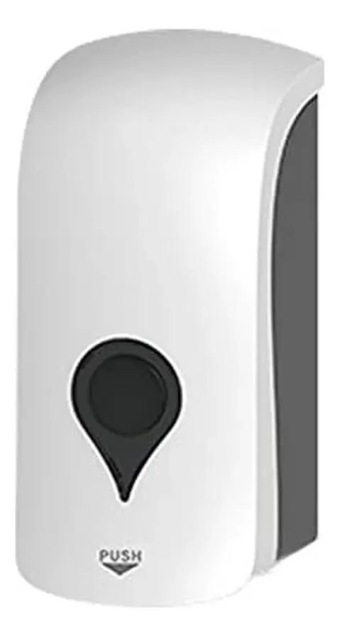 DISPENSADOR DE JABON LIQUIDO PLASTICO 1000ML PARA MURO - 1