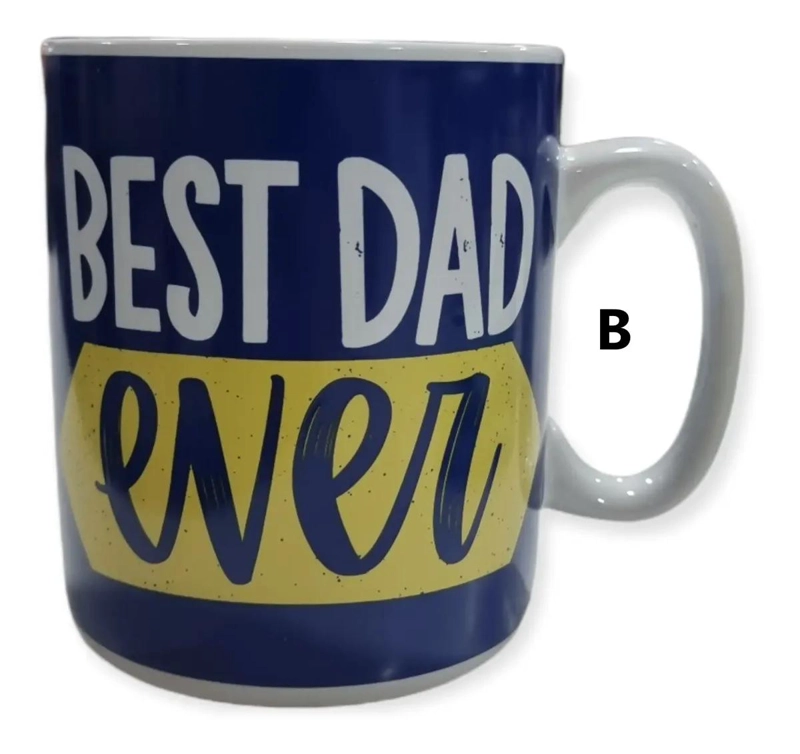 TAZON GIGANTE XL DE CERAMICA CON MENSAJES MOTIVACIONALES - 4