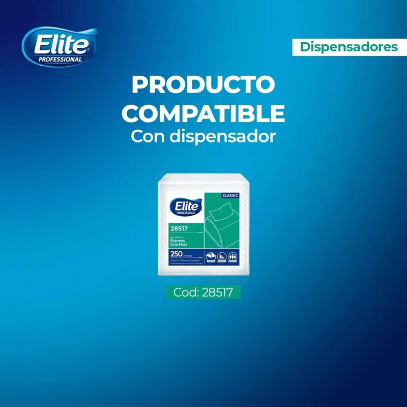 SERVILLETERO EXPRESS NEGRO PARA MESA - 3