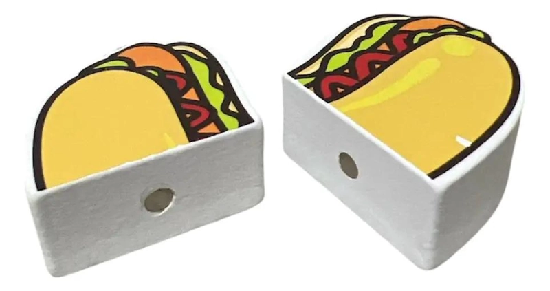 JUEGO DE COMIDA DE MADERA CON 15 PIEZAS Y IMANES - 2
