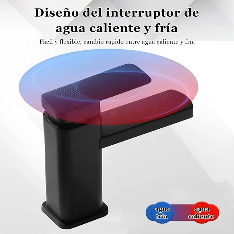 GRIFO MONOMANDO PARA BAÑO Y FREGADERO ACERO INOXIDABLE - 5