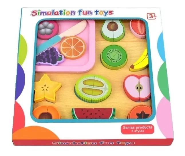 JUEGO DIDACTICO COCINA DE MADERA CON PUZZLE MAGNE TICO - 1