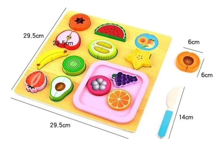 JUEGO DIDACTICO COCINA DE MADERA CON PUZZLE MAGNE TICO - 4