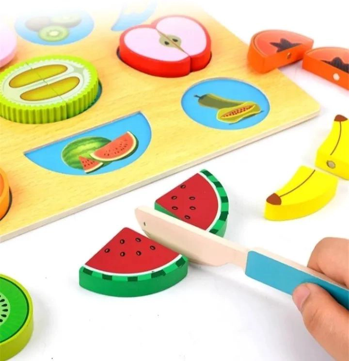 JUEGO DIDACTICO COCINA DE MADERA CON PUZZLE MAGNE TICO - 5