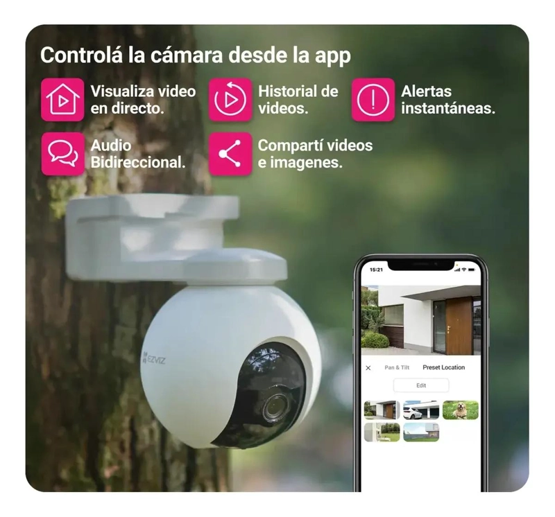 KIT CAMARA SEGURIDAD 4G CON PANEL SOLAR - 3