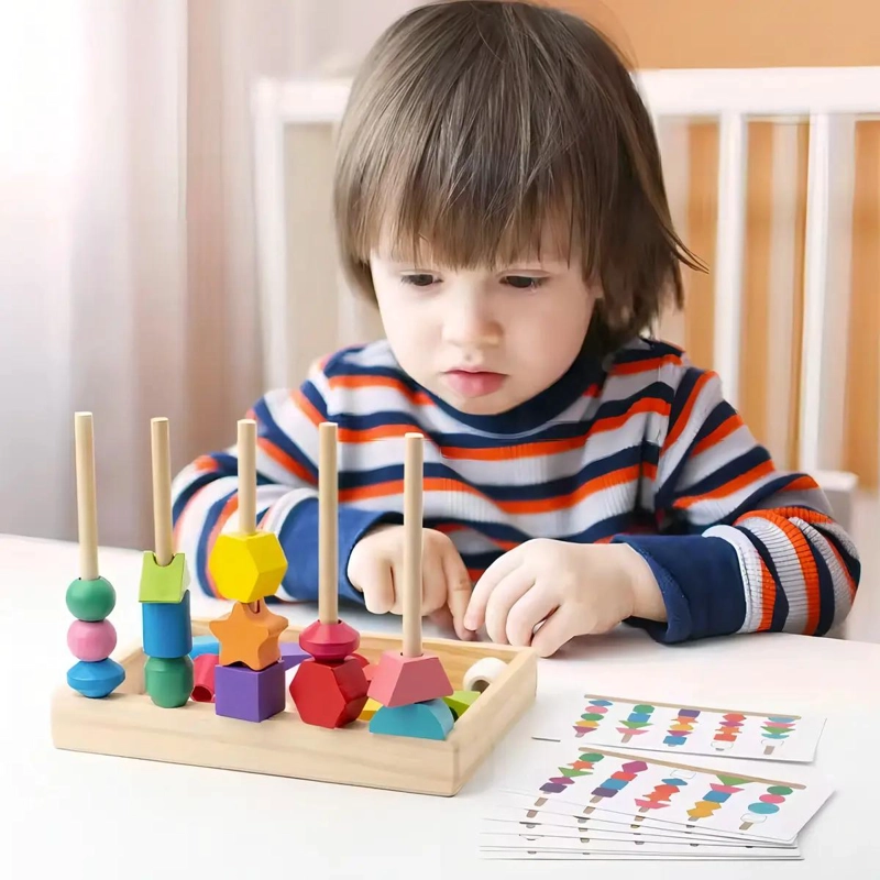 JUEGO DE ENCAJE DE FIGURAS CON PATRONES - 2