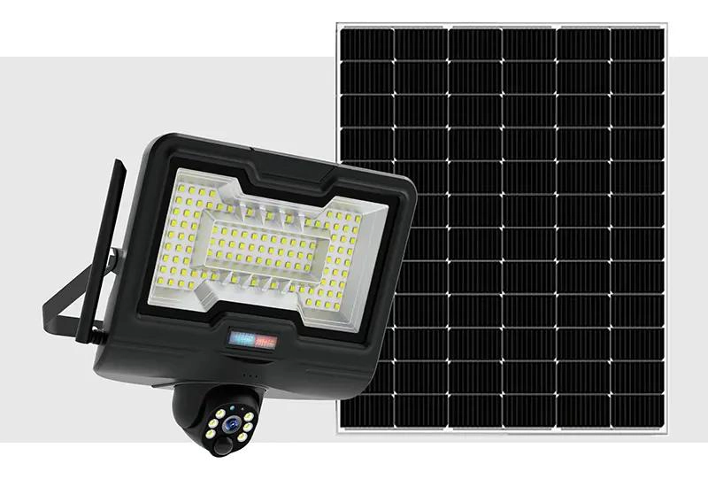 REFLECTOR SOLAR RECARGABLE CON CAMARA WIFI 600W - 1