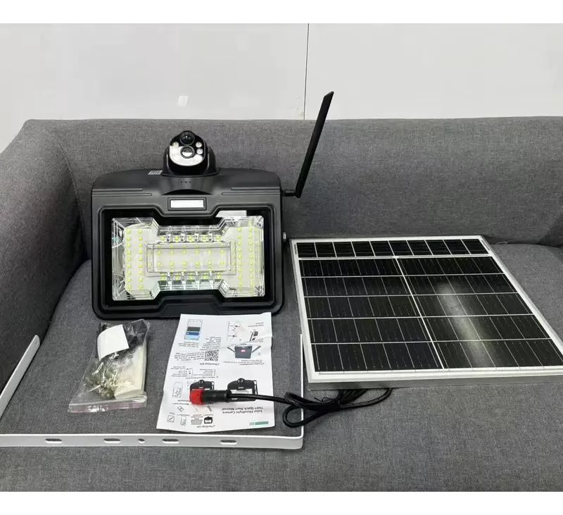 REFLECTOR SOLAR RECARGABLE CON CAMARA WIFI 600W - 2
