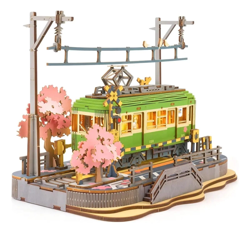 PUZZLE 3D DE MADERA SAKURA JOURNEY ROMANTICO - 1