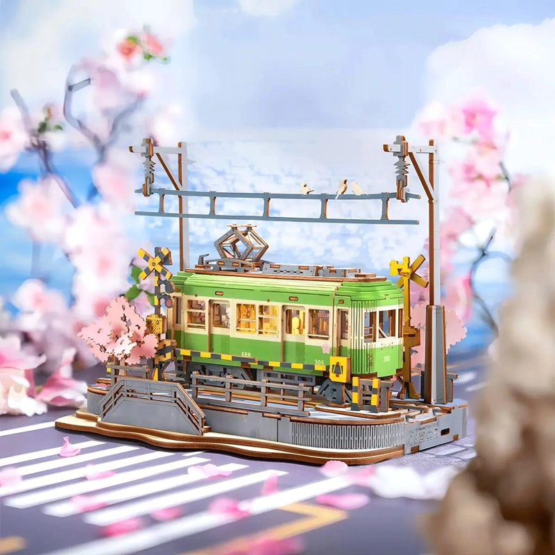 PUZZLE 3D DE MADERA SAKURA JOURNEY ROMANTICO - 4