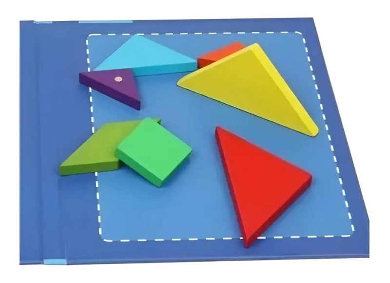 ROMPECABEZAS MAGNE TICO 3D TANGRAM DIDACTICO MONTESSORI - 3