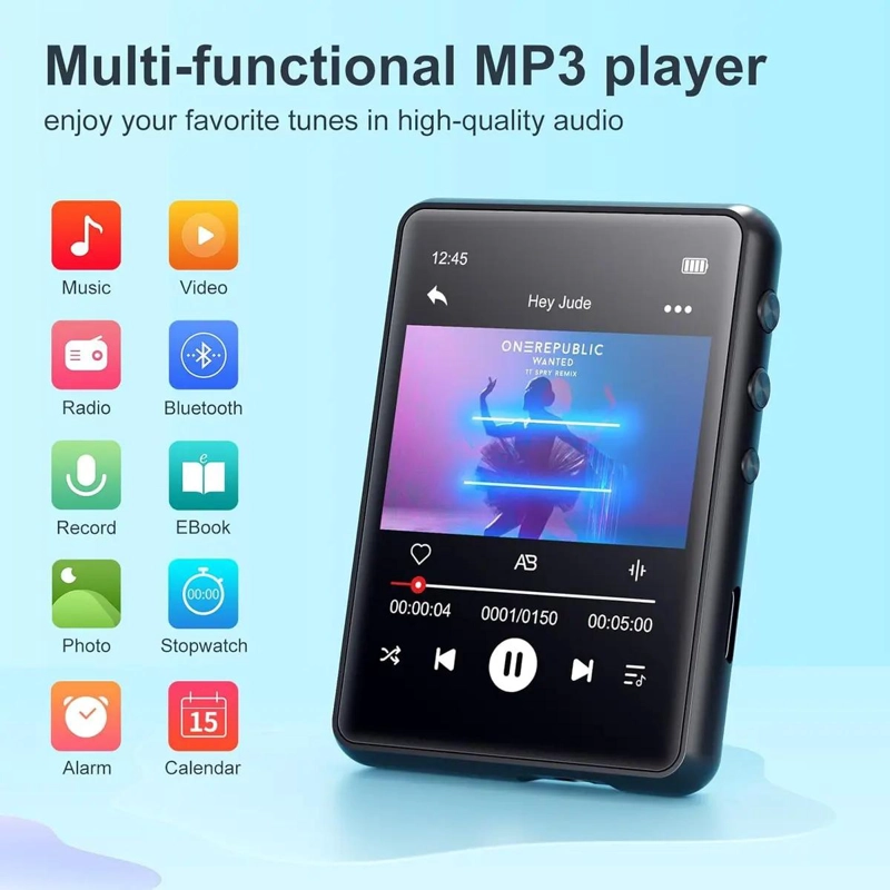 REPRODUCTOR DE MUSICA DIGITAL MP3/MP4 32GB PANTALLA TACTI - 2