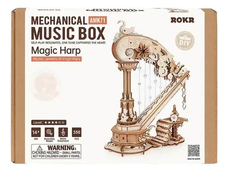 ARPA MECANICA PUZZLE 3D MAGIC HARP AMK71 - 1