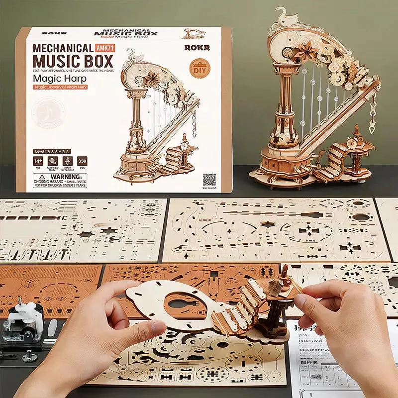 ARPA MECANICA PUZZLE 3D MAGIC HARP AMK71 - 4
