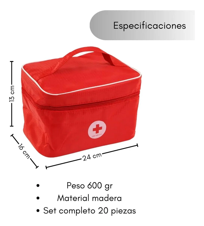 SET DE JUEGO DE ROLES DOCTOR EN MADERA PARA NIÑOS - 2